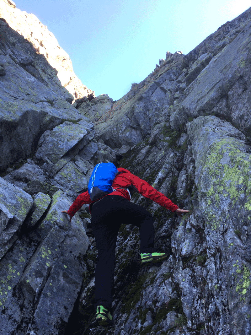 Partea de mijloc. Sursă foto: retezatclimbing.ro