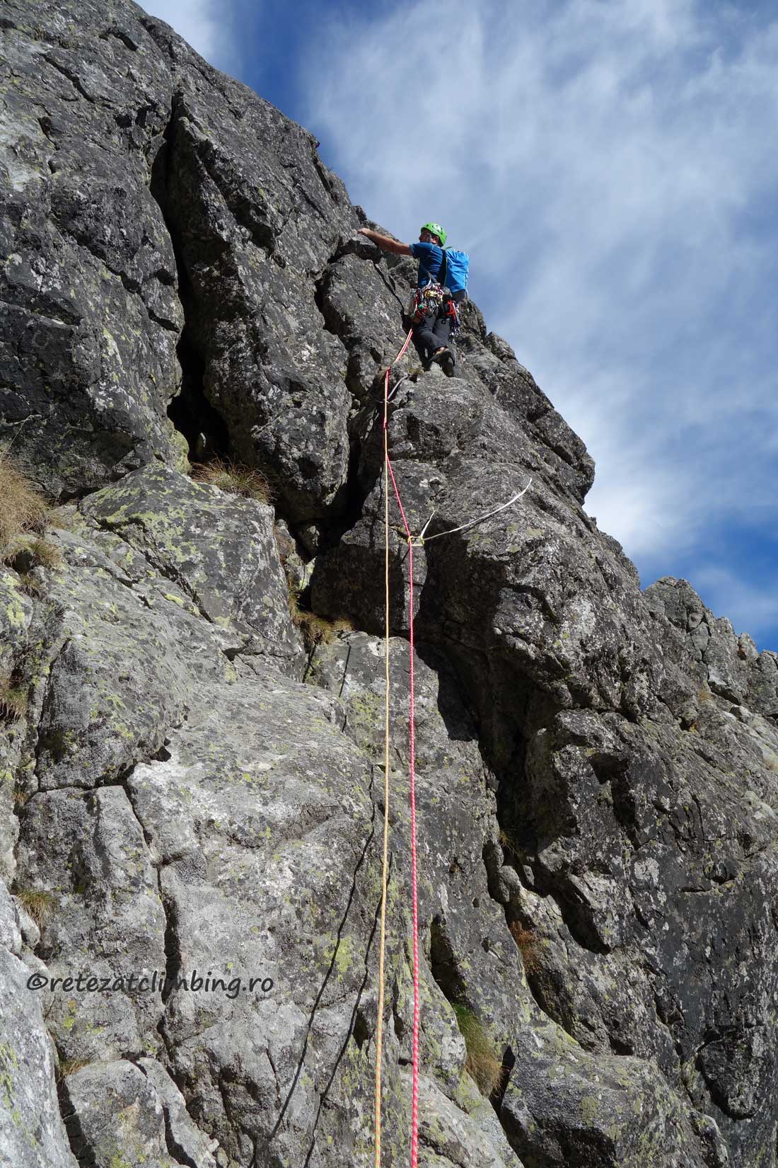 Pornirea. Sursă foto: retezatclimbing.ro