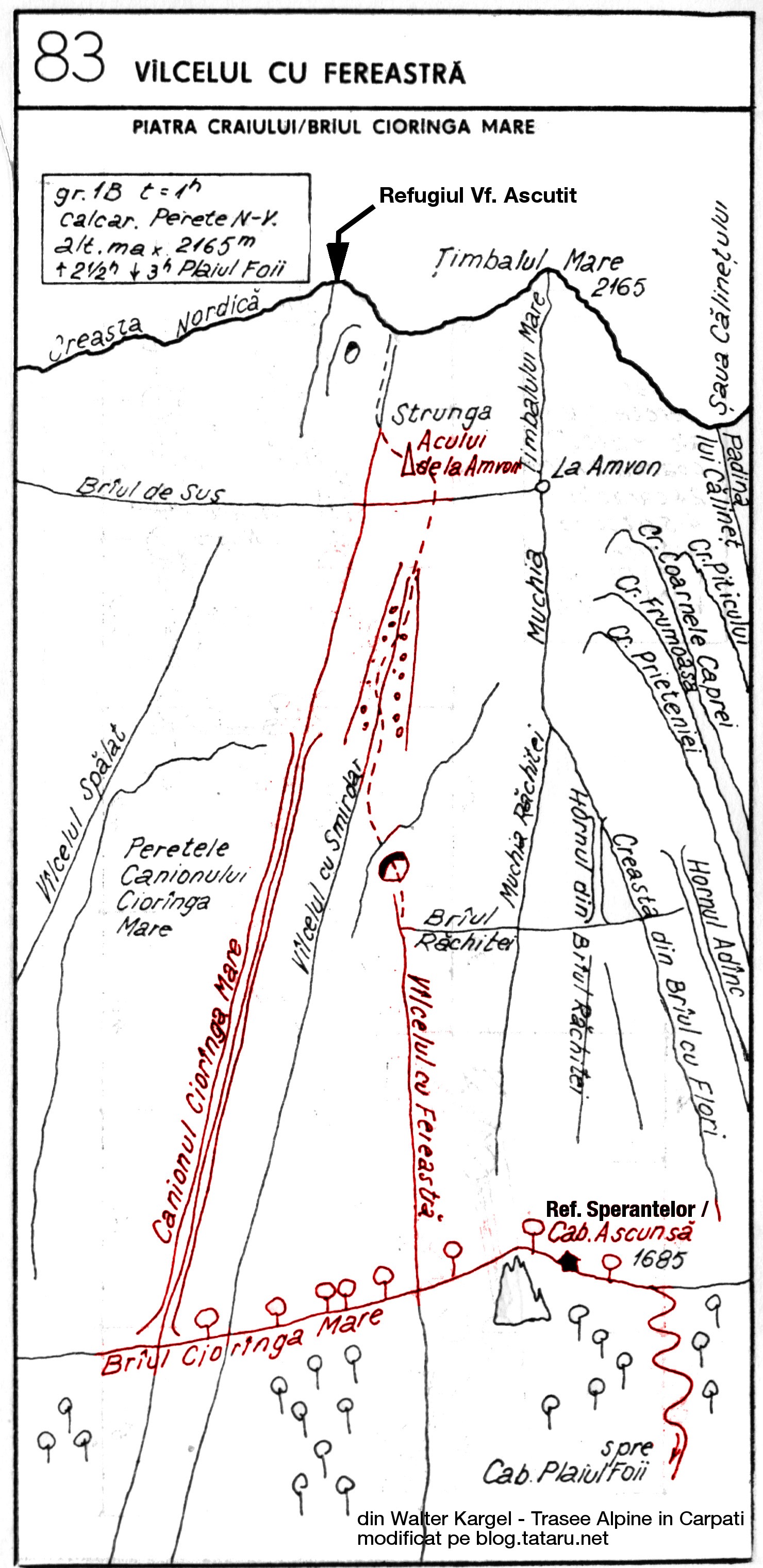 canionul cioranga mare
